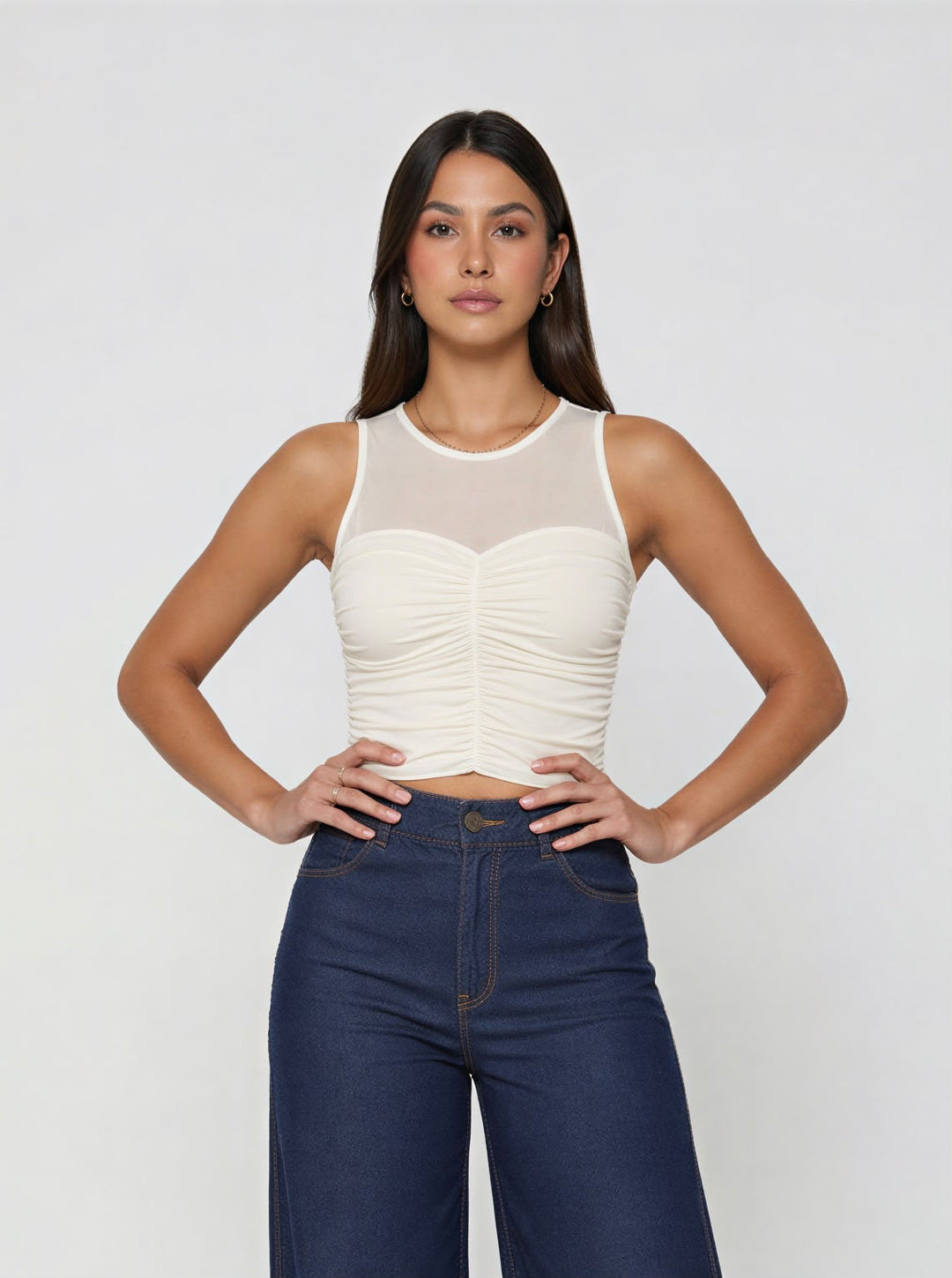 BLUSA FRUNCIDA
