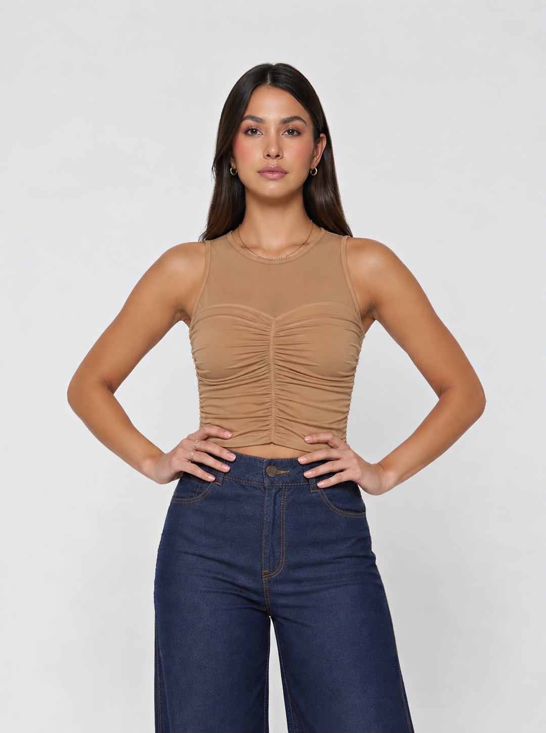 BLUSA FRUNCIDA