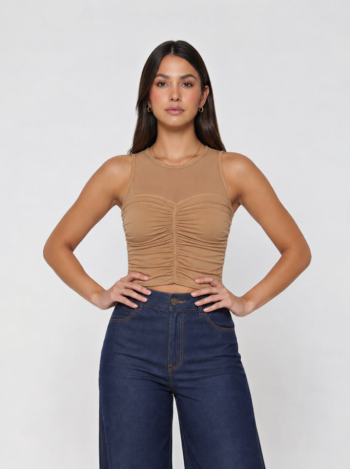 BLUSA FRUNCIDA