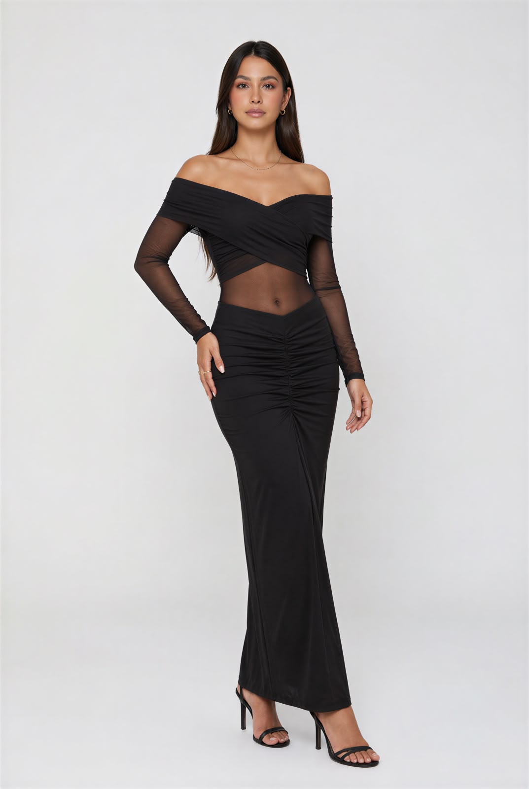 VESTIDO MALLA