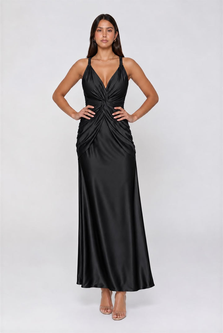 VESTIDO DRAPEADO