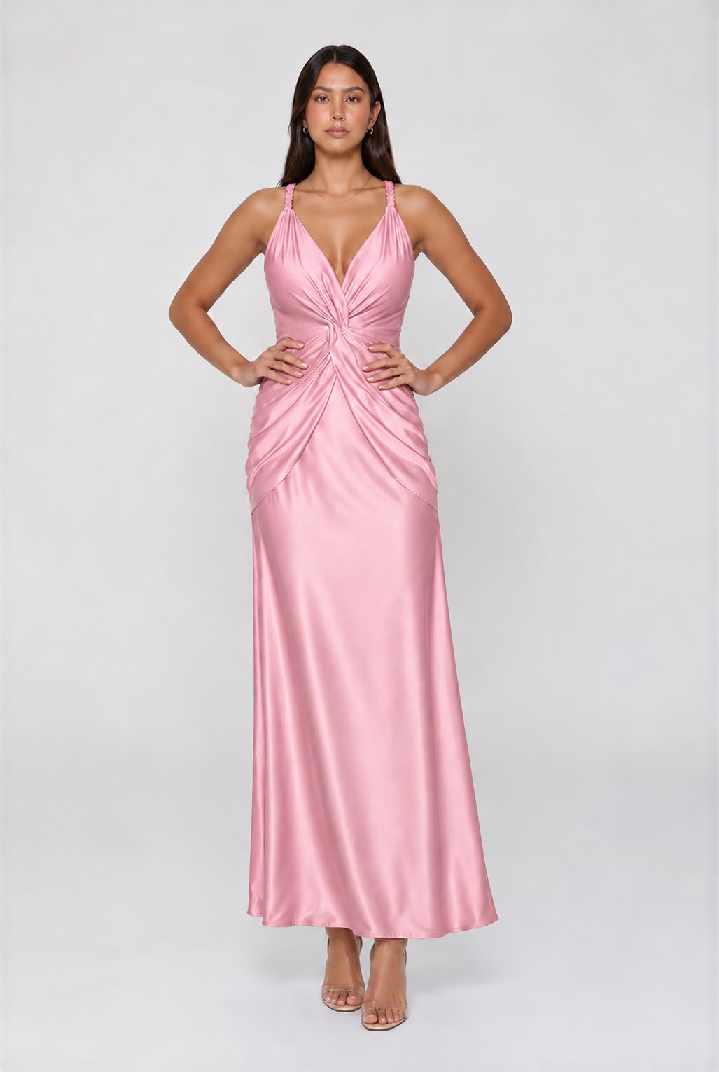 VESTIDO DRAPEADO