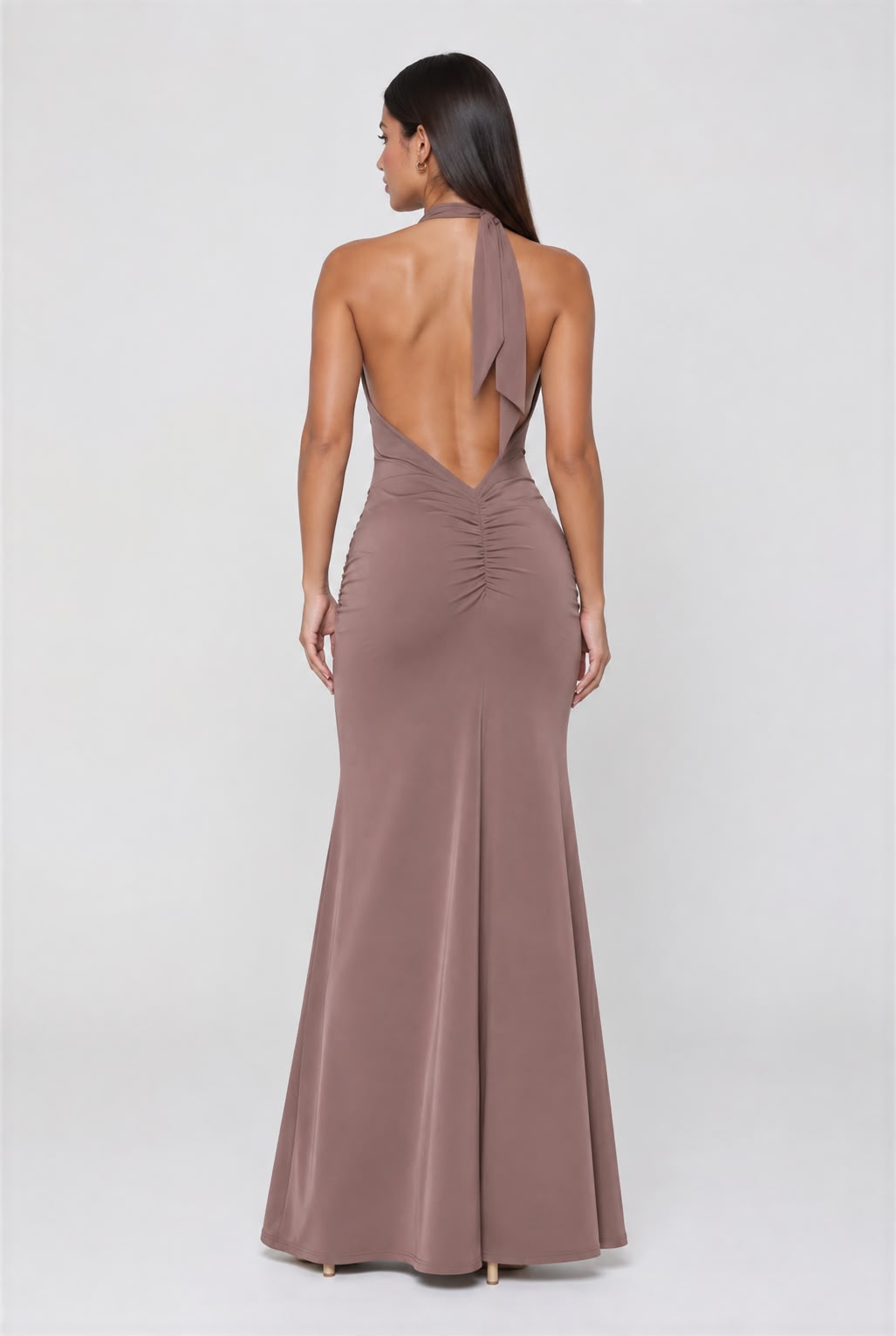 VESTIDO DRAPEADO HALTER