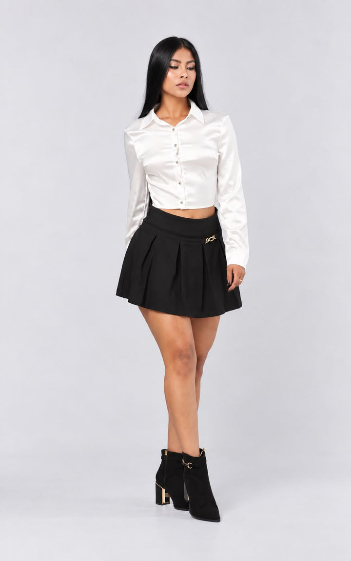 FALDA PLISADA