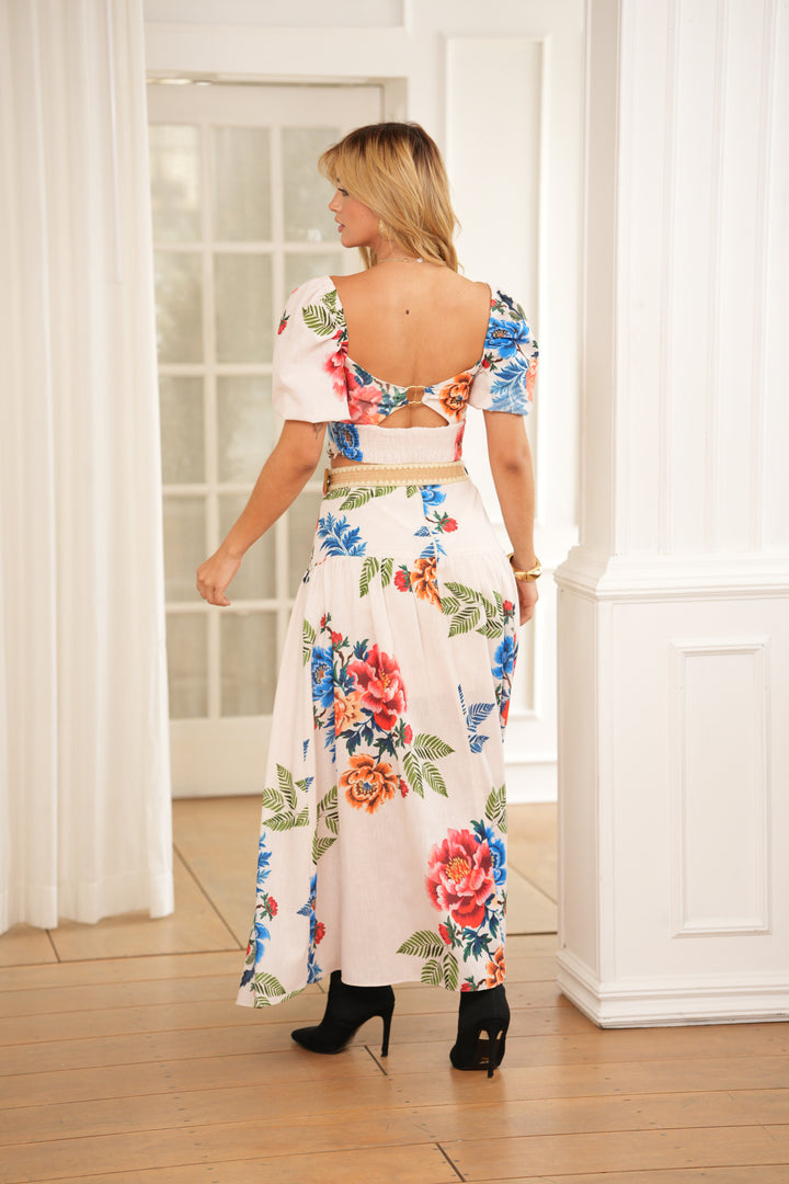 CONJUNTO FLORAL
