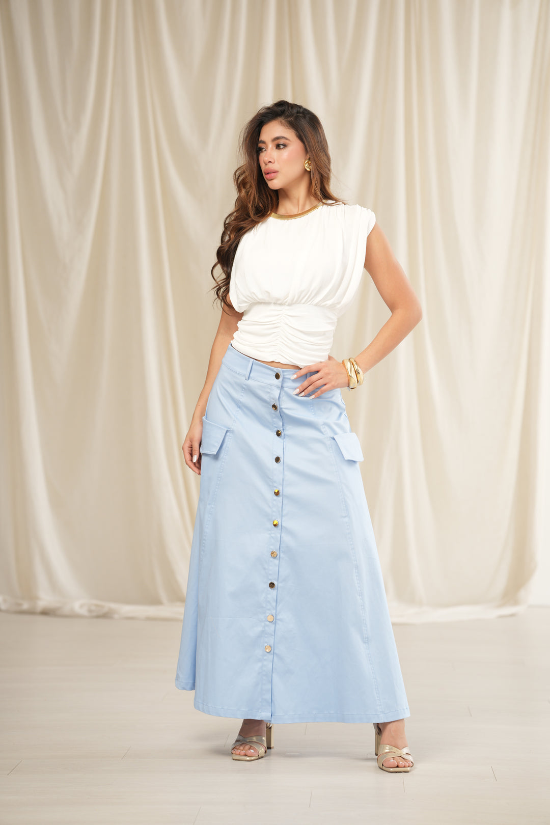 BLUSA FRUNCIDA