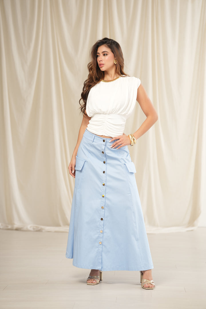BLUSA FRUNCIDA