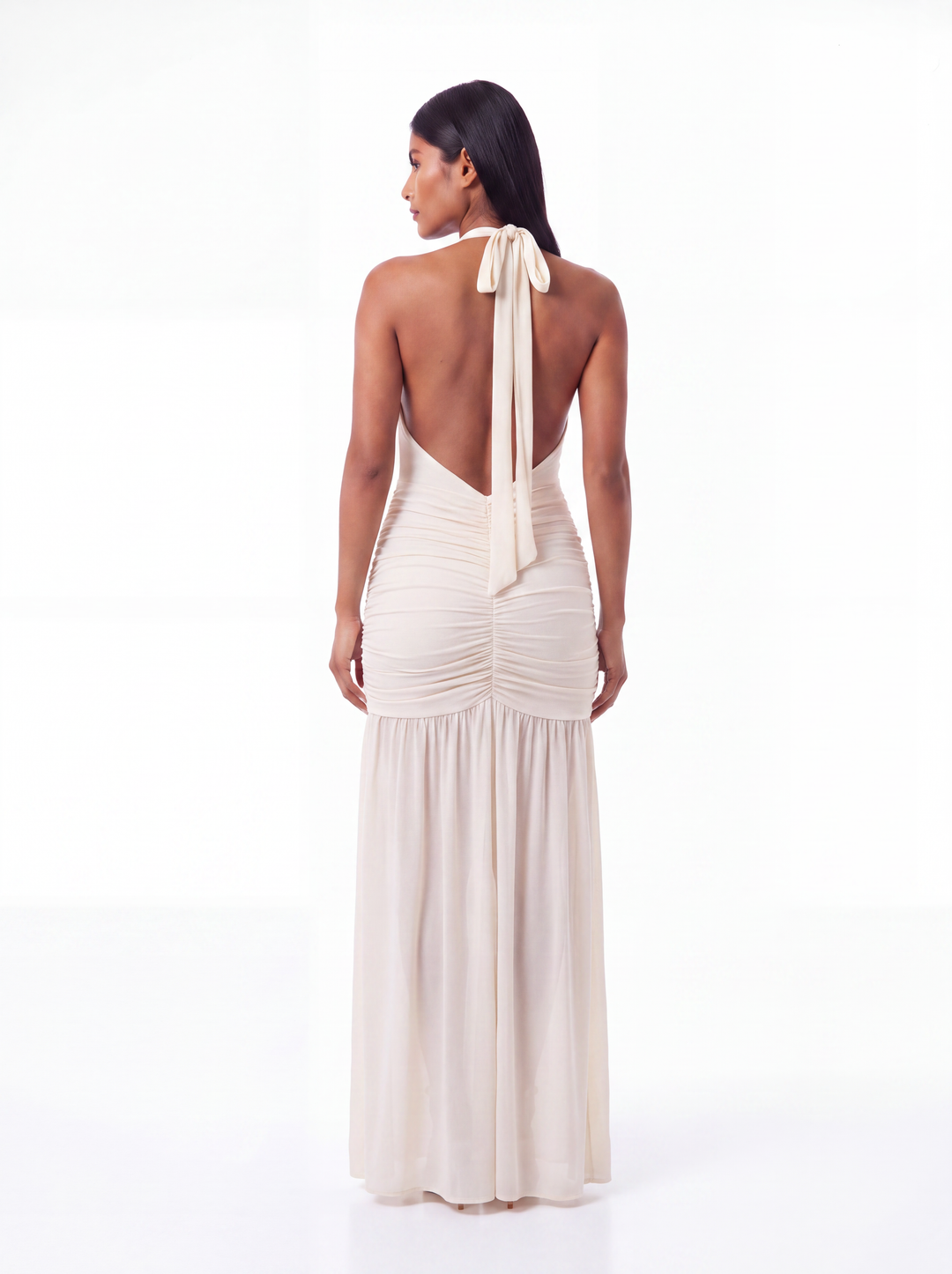 VESTIDO LARGO HALTER