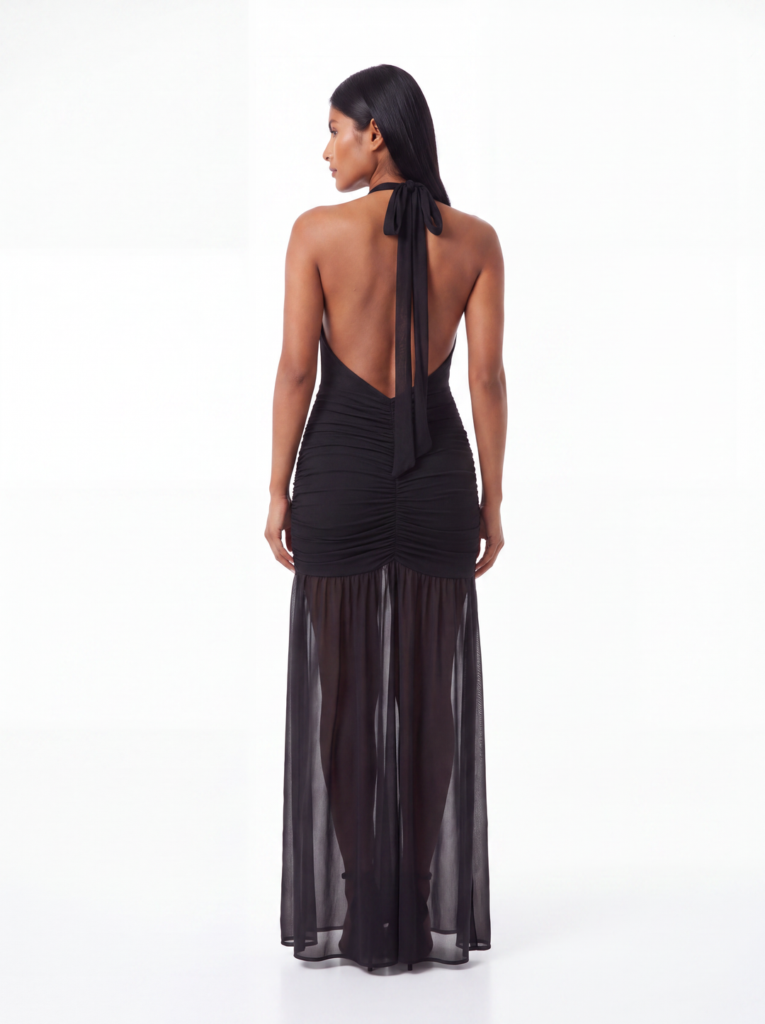 VESTIDO LARGO HALTER