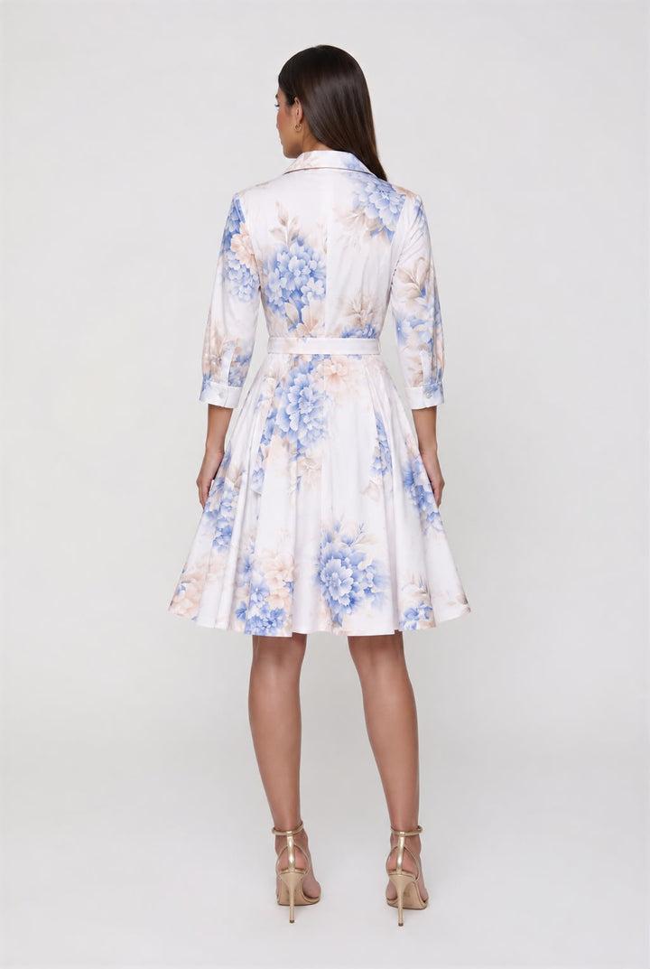 VESTIDO CORTO NESGAS