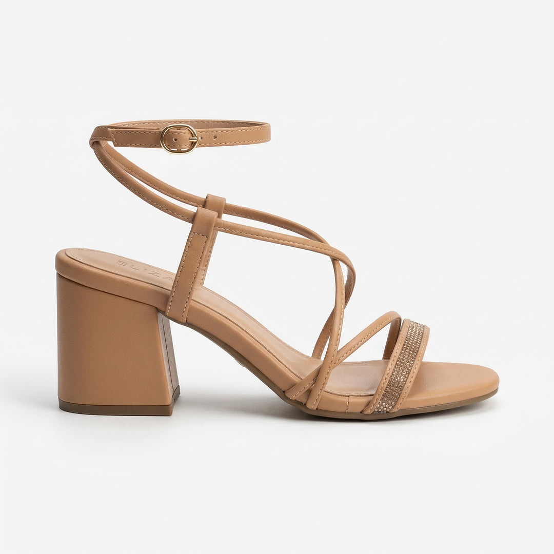 Tacones celestial camel