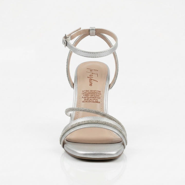 Tacones Isadora dorados